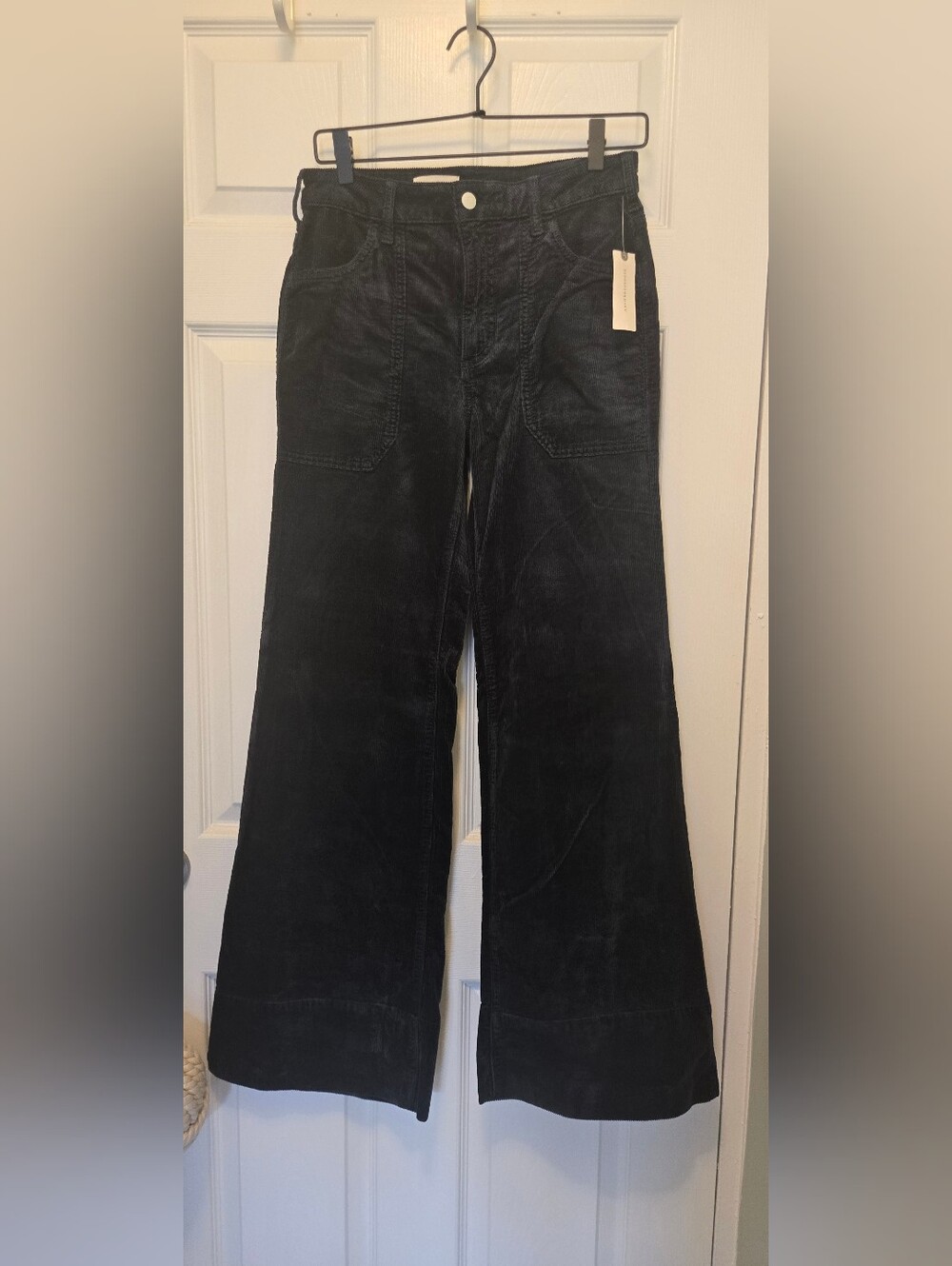 Anthropologie - Pilcro Navy Corduroy Bootcut Jeans